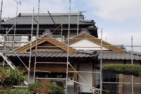 瓦 施工例 熊本